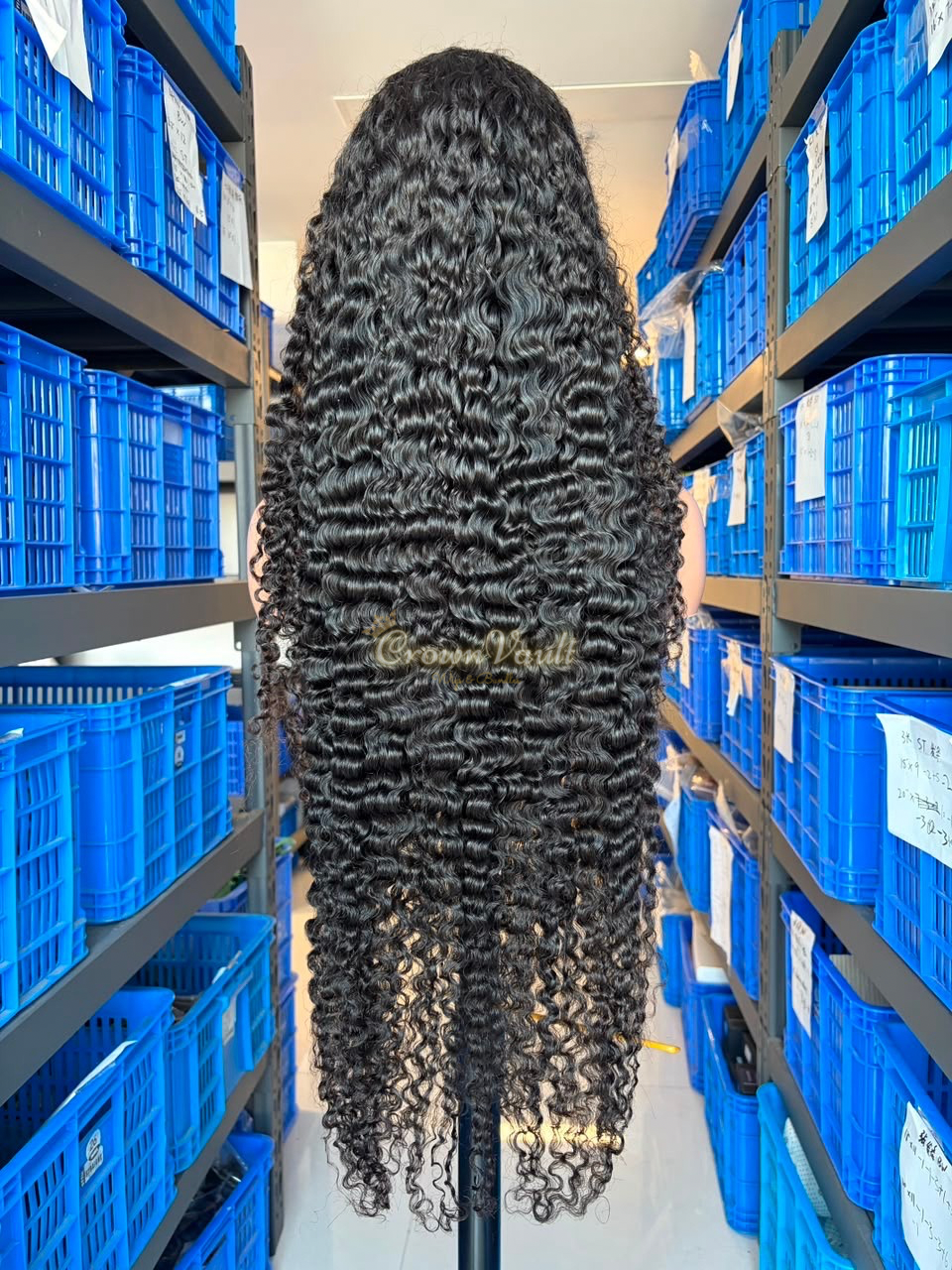 Burmese Curly Transparent wigs