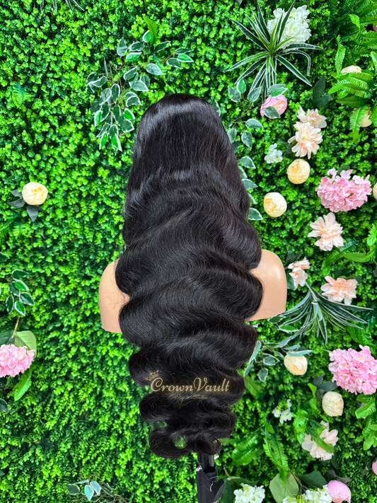 Virgin Cambodian Body Wave Transparent Lace Wig