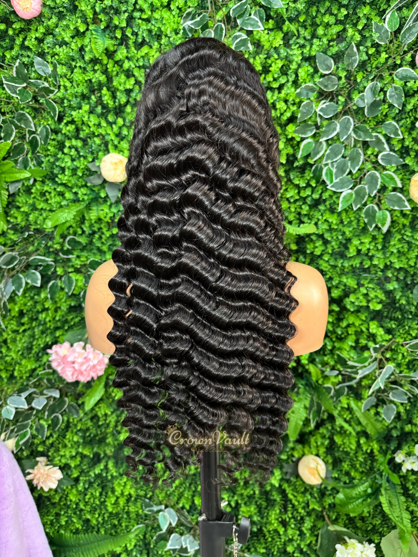 Virgin Cambodian Deep Wave HD Lace Wig
