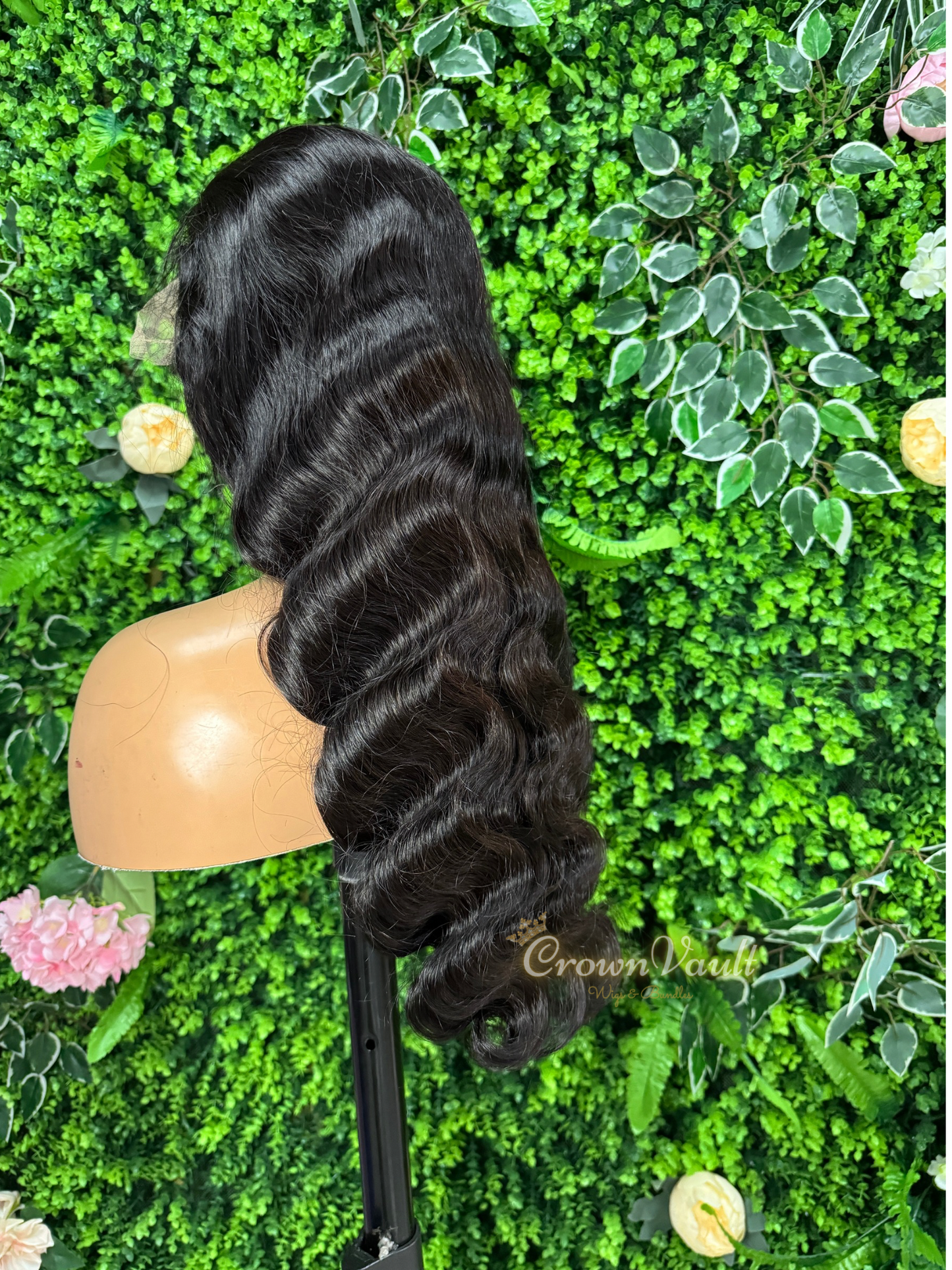Virgin Cambodian Body Wave Transparent Lace Wig