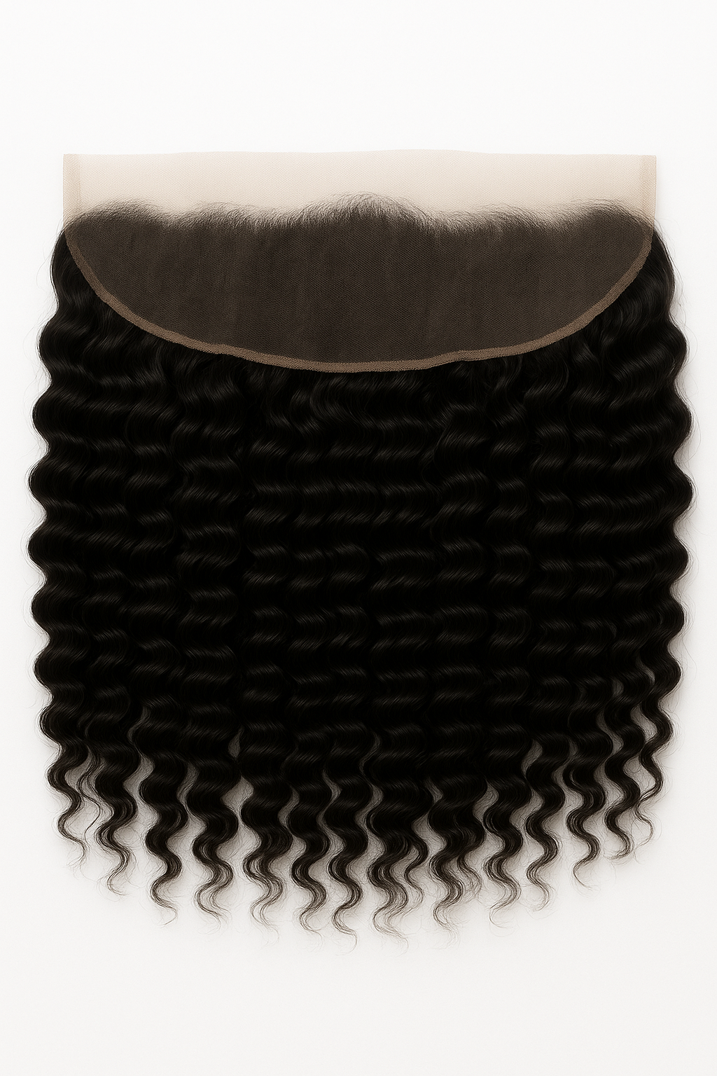 Virgin Cambodian Deep Wave Lace Frontal – HD & Transparent