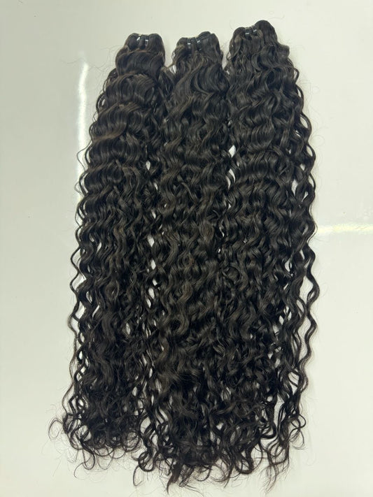 Raw Burmese Curly Bundles